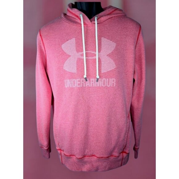 Under Armour Womens Loose Fit Hoodie Medium Soft Pink - Picture 1 of 6